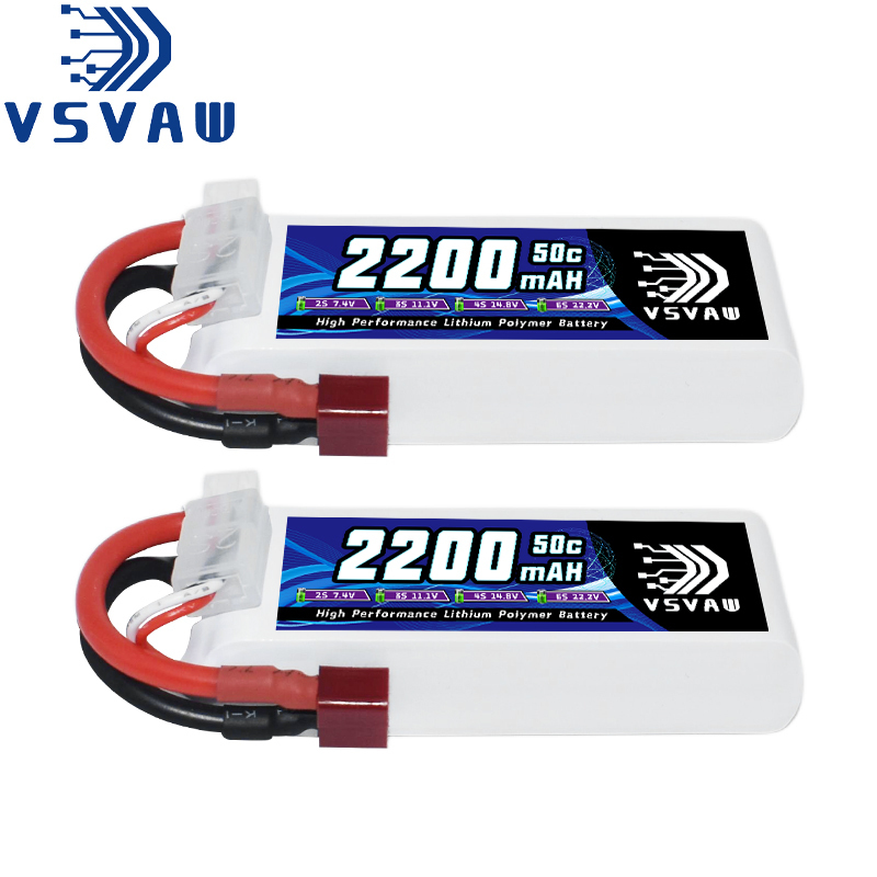 Drone Battery Plate - VSVAW 7.4V 2200mah 2S Drone Lipo