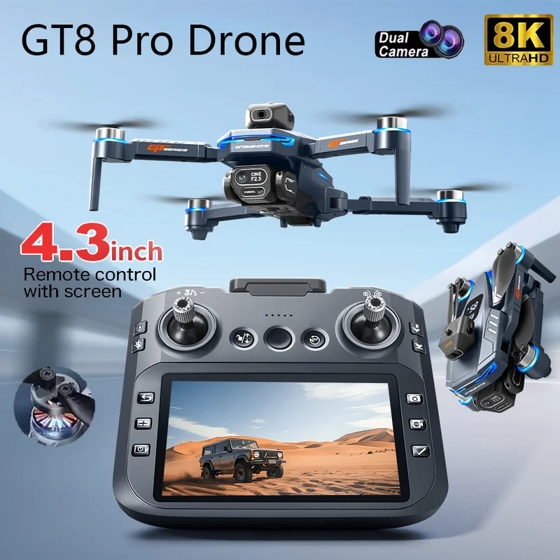 Drone Battery Case - 2026 New GT8 Drone GPS 8K