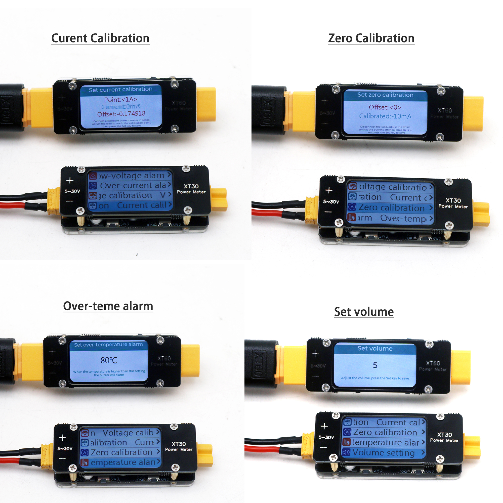 XT30 XT60 Ammeter Power Meter  - đánh giá và giá Drone Battery High Voltage