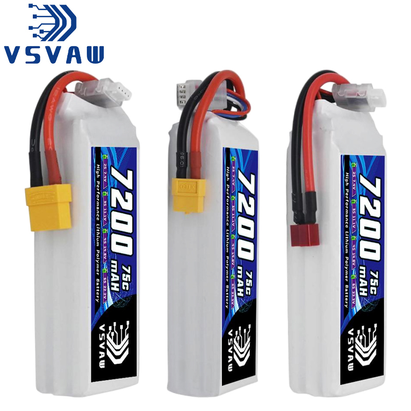 VSVAW 3S Lipo Battery 11.1V 72 - đánh giá và giá Drone Battery Connector