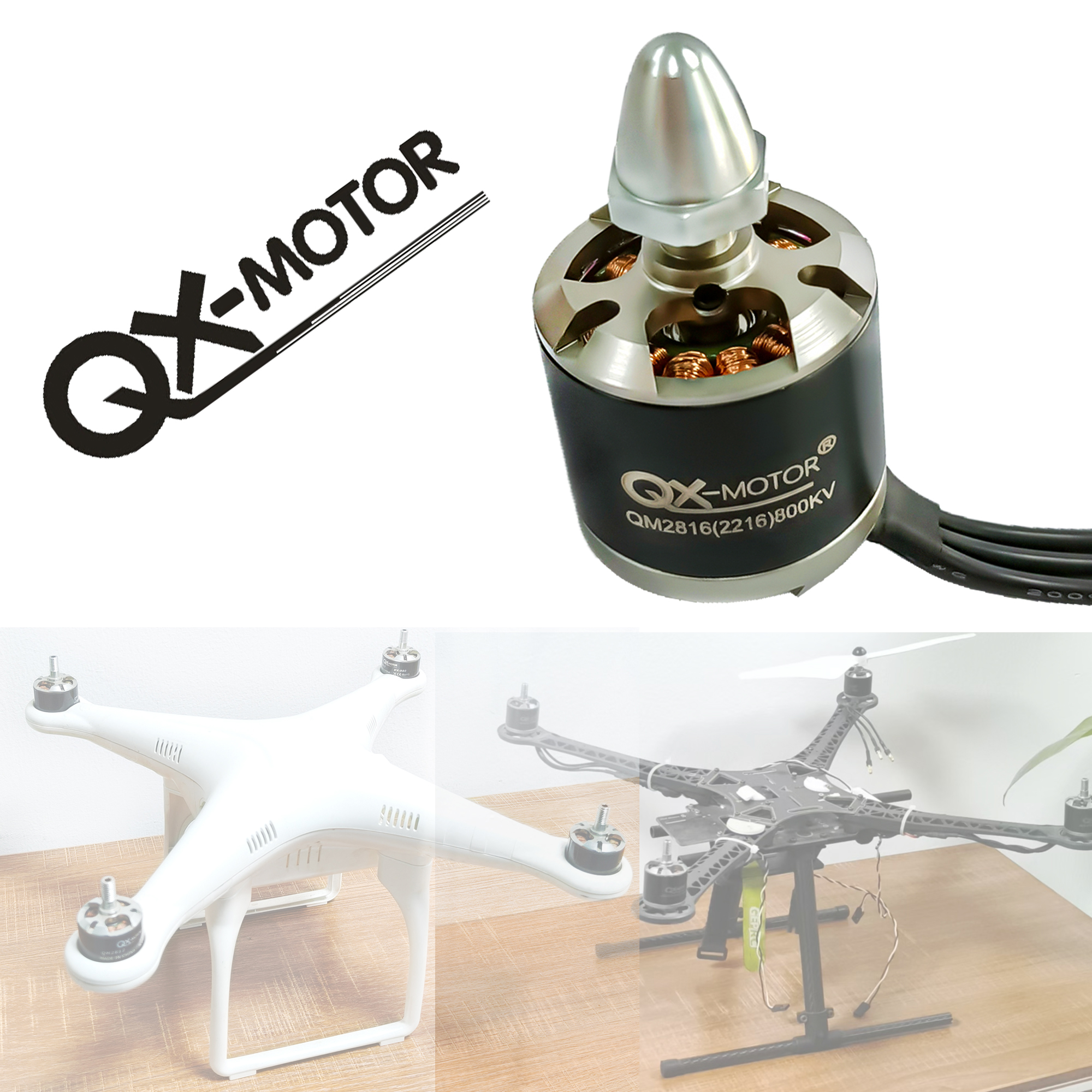 QX-MOTOR 40A 3-4S and QM2816 2 - đánh giá và giá Drone Battery 4S