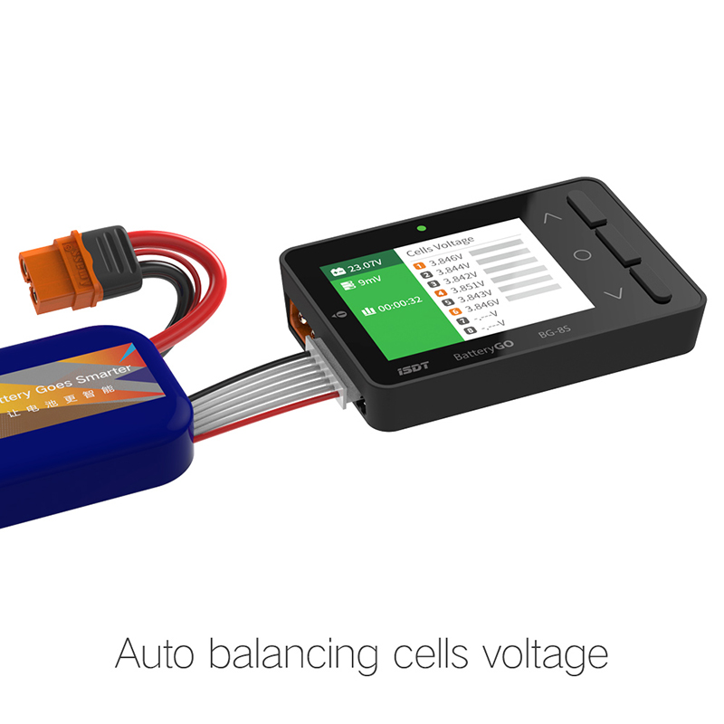 ISDT BG-8S Smart Battery Meter - đánh giá và giá Drone Battery Voltage Checker
