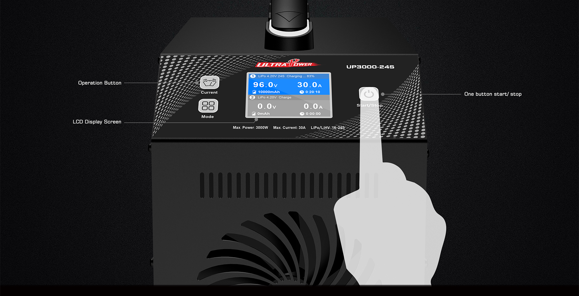 ULTRAPOWER UP3000-24S 3000W 30 - đánh giá và giá Drone Battery Charger