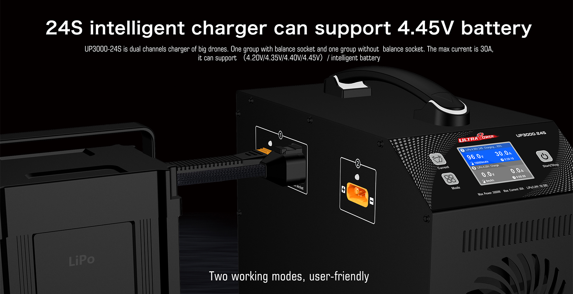 ULTRAPOWER UP3000-24S 3000W 30 - đánh giá và giá Drone Battery Charger
