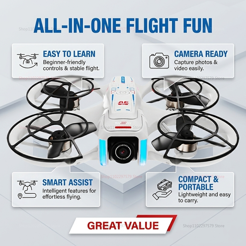 Introduction Drone GPS 8K Prof - đánh giá và giá Drone Battery Box