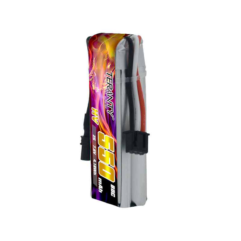 TERANTY 2S 7.6V 550mAh 80C HV  - đánh giá và giá Drone Battery High Voltage