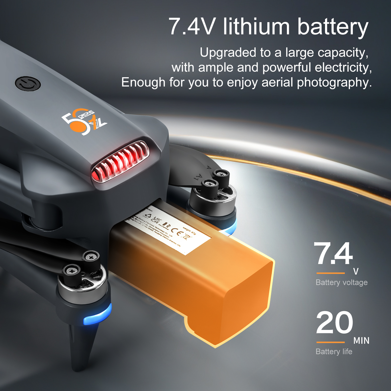 Original YL059 Drone Battery B - đánh giá và giá Drone Battery Li-Ion