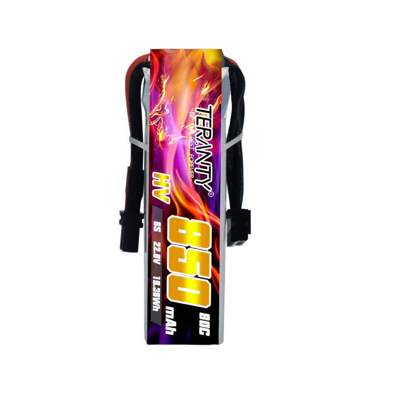 TERANTY 6S 22.8V 850mAh 80C HV - đánh giá và giá Drone Battery 6S