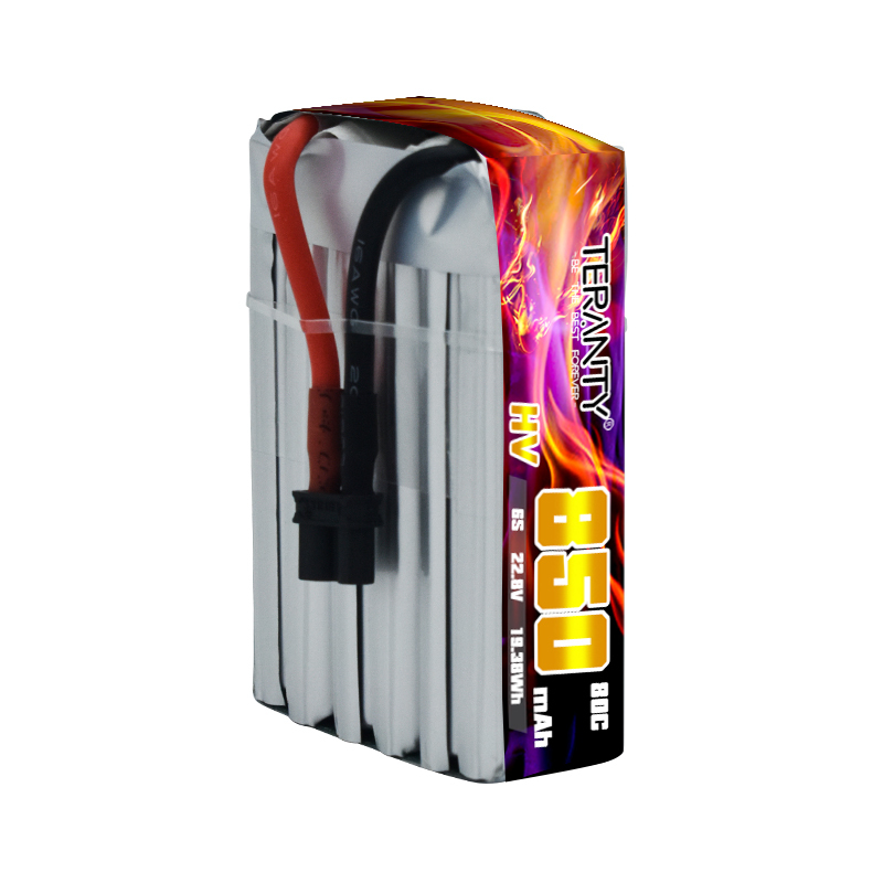 TERANTY 6S 22.8V 850mAh 80C HV - đánh giá và giá Drone Battery 6S