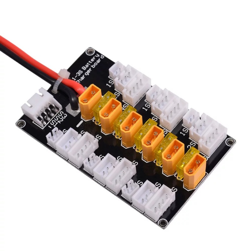 XT30 Plug Lipo Battery Paralle - đánh giá và giá Drone Battery Parallel Board
