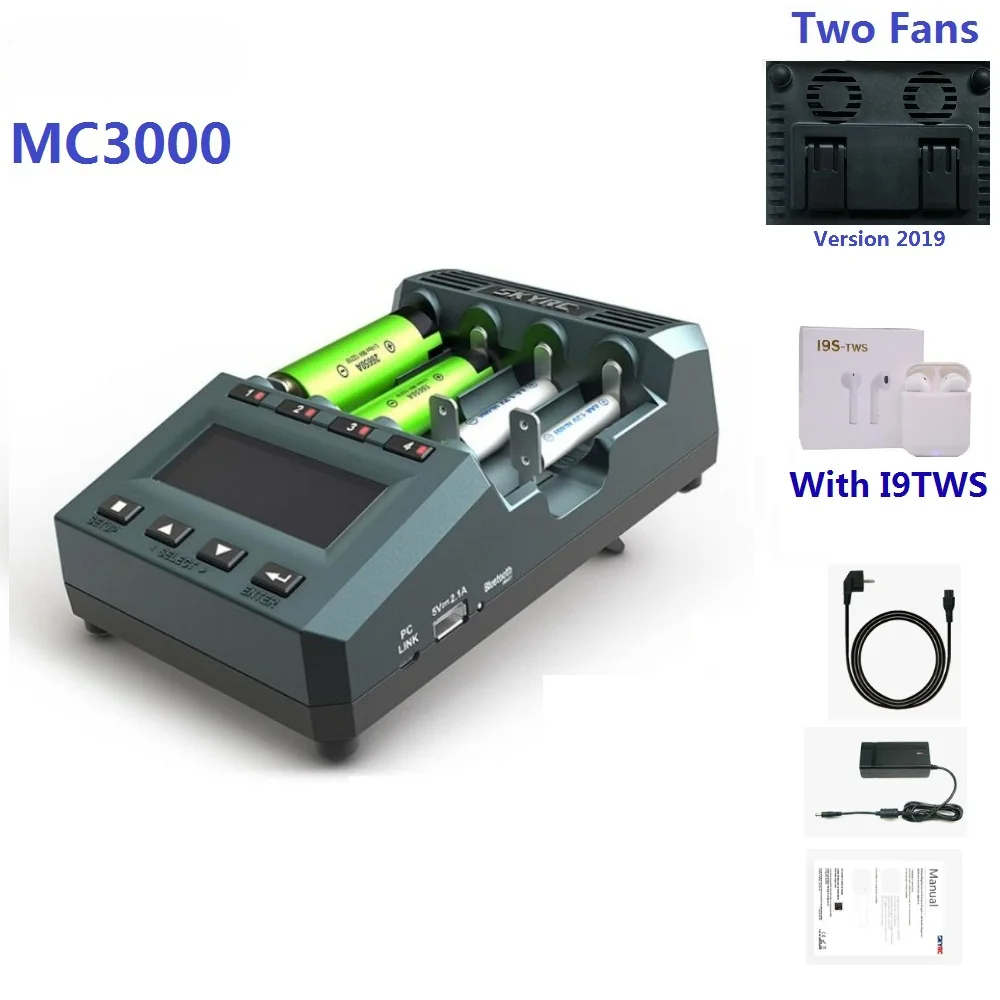 MC3000  Smart 4 Slots LCD Disp - đánh giá và giá Drone Battery Smart