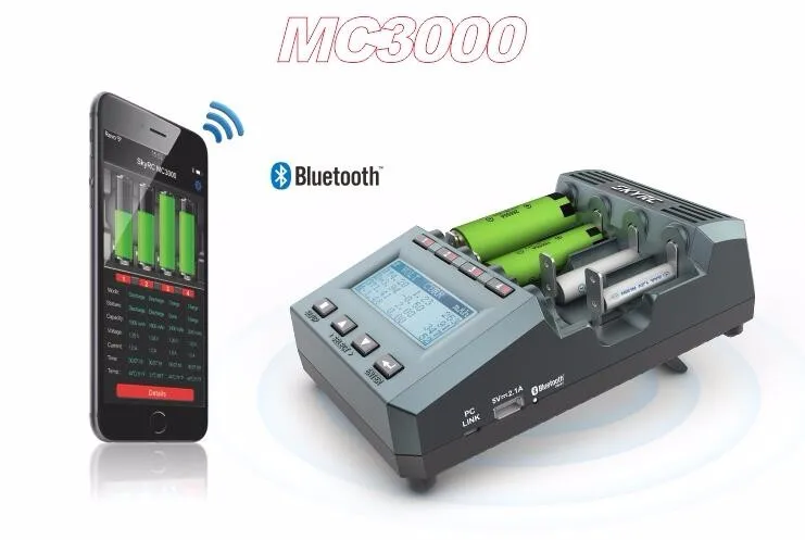MC3000  Smart 4 Slots LCD Disp - đánh giá và giá Drone Battery Smart