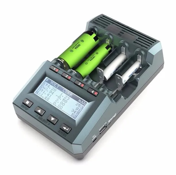 MC3000  Smart 4 Slots LCD Disp - đánh giá và giá Drone Battery Smart