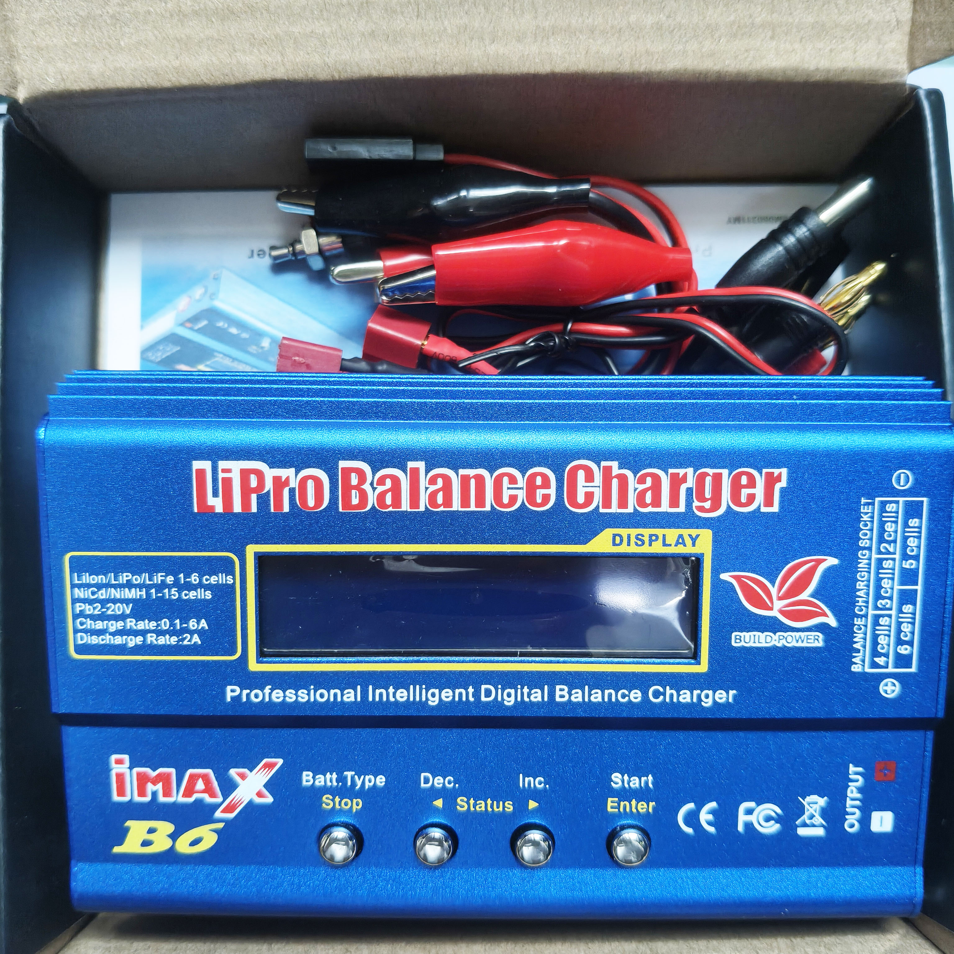IMAX B6 / B6AC 80W T/XT60plug  - đánh giá và giá Drone Battery Balance Charger
