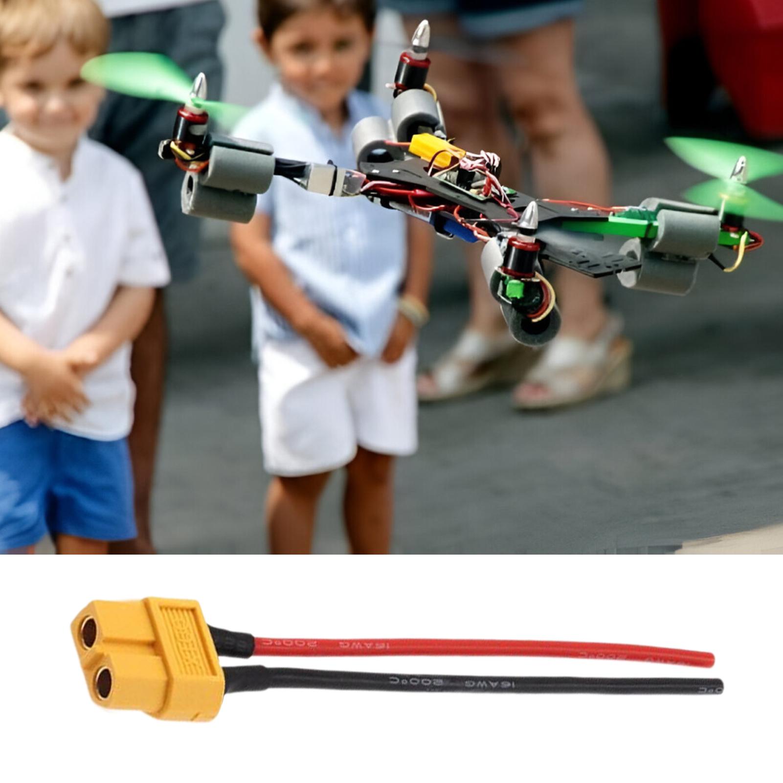 XT60 Male/Female Extension Cab - đánh giá và giá Drone Battery Connector