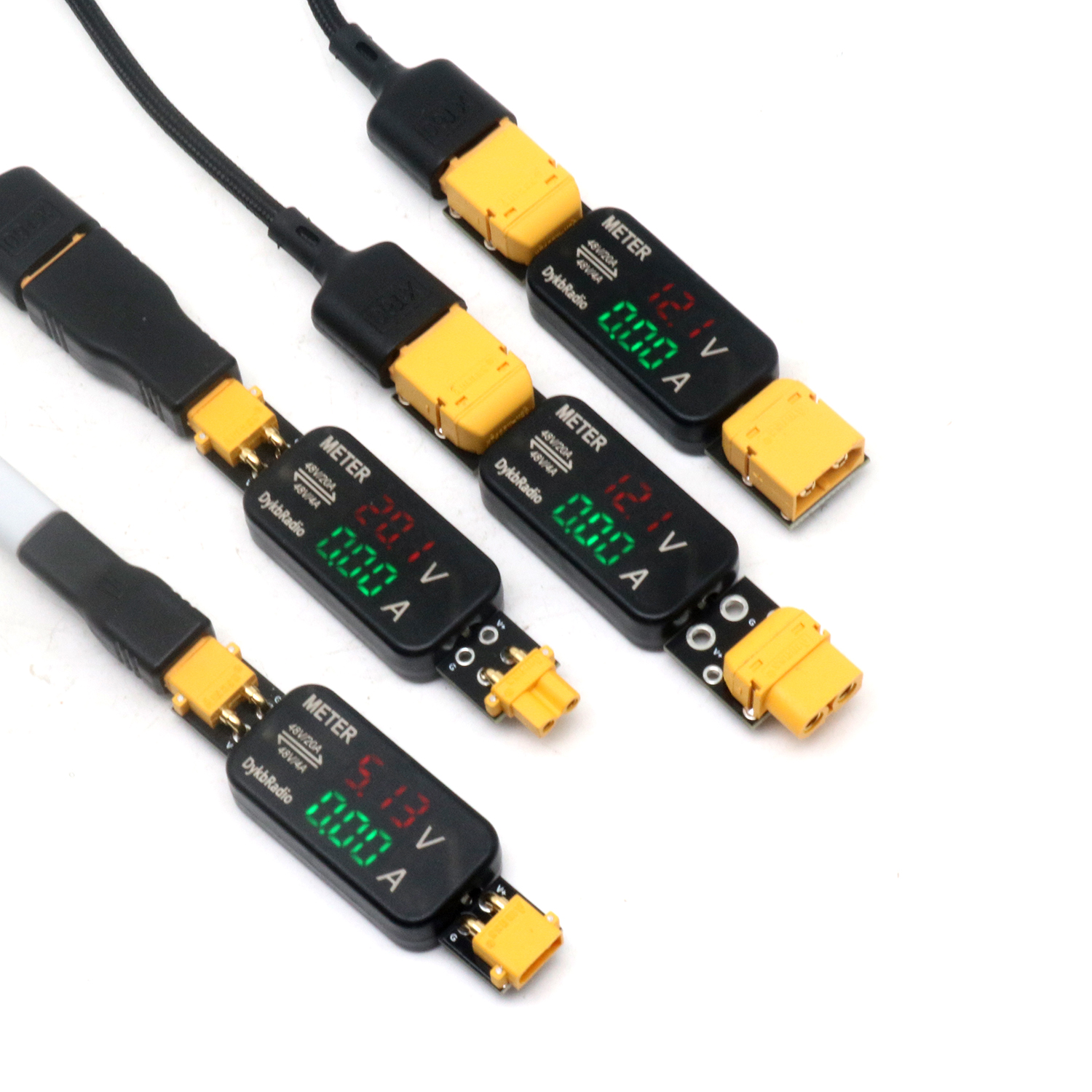 XT30/XT60 20A/4A DC Voltage Cu - đánh giá và giá Drone Battery Voltage Checker