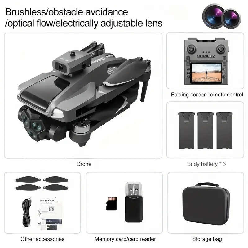New M66 Triple Battery Brushle - đánh giá và giá Drone Battery Smart