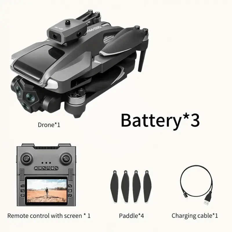 New M66 Triple Battery Brushle - đánh giá và giá Drone Battery Smart