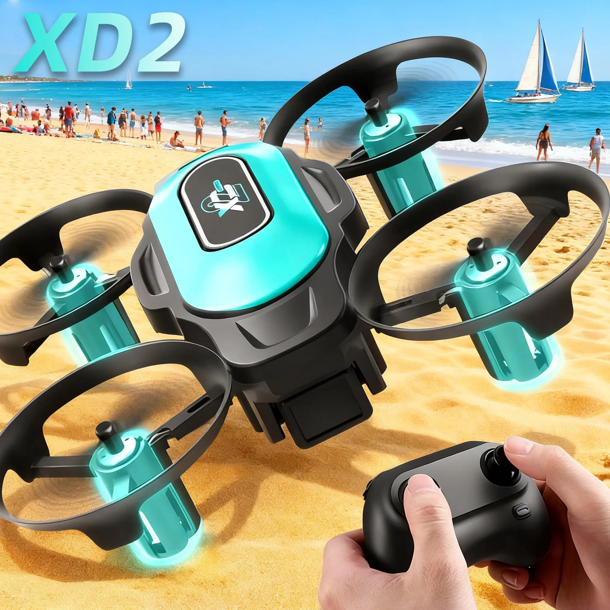XD2 Mini Drone, 360° Stunt Fli - đánh giá và giá Drone Battery Box