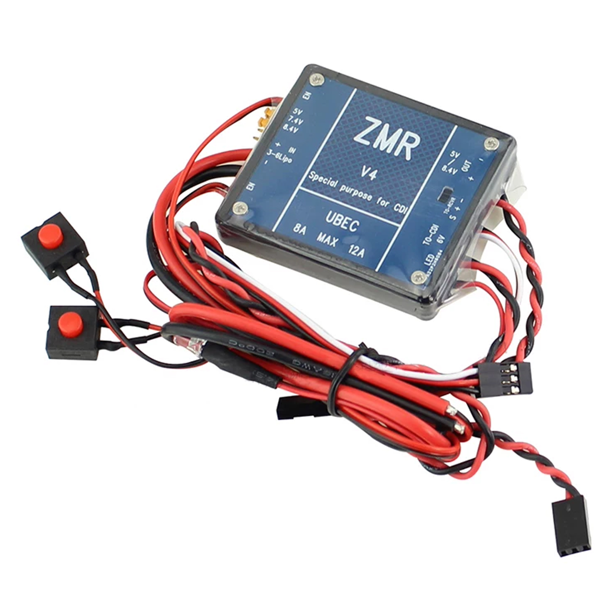 UBEC V2 V3 V4 ZMR 8A Dual BEC  - đánh giá và giá Drone Battery Lipo