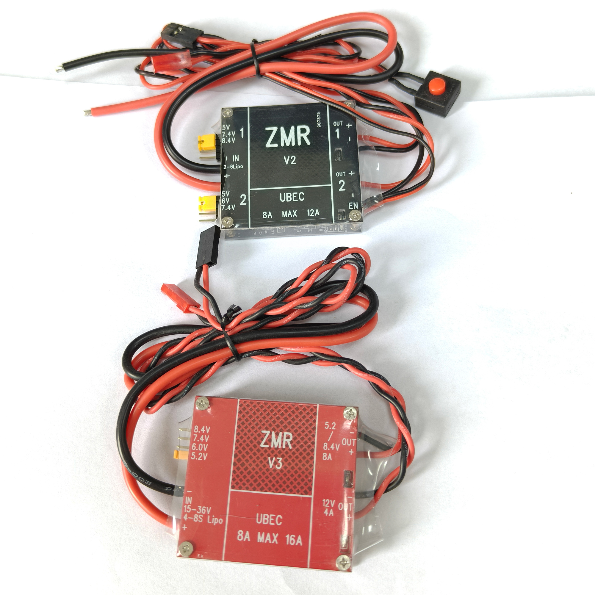 UBEC V2 V3 V4 ZMR 8A Dual BEC  - đánh giá và giá Drone Battery Lipo