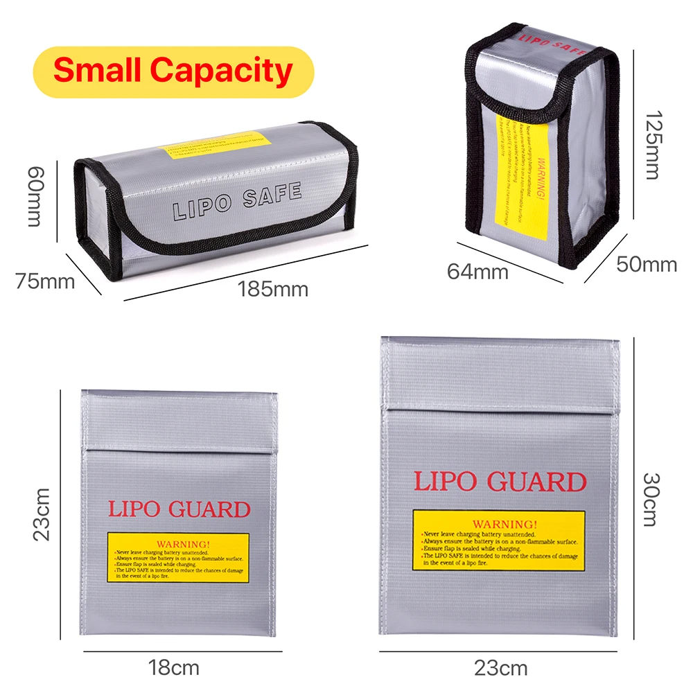 Portable Fireproof Waterproof  - đánh giá và giá Drone Battery Bag