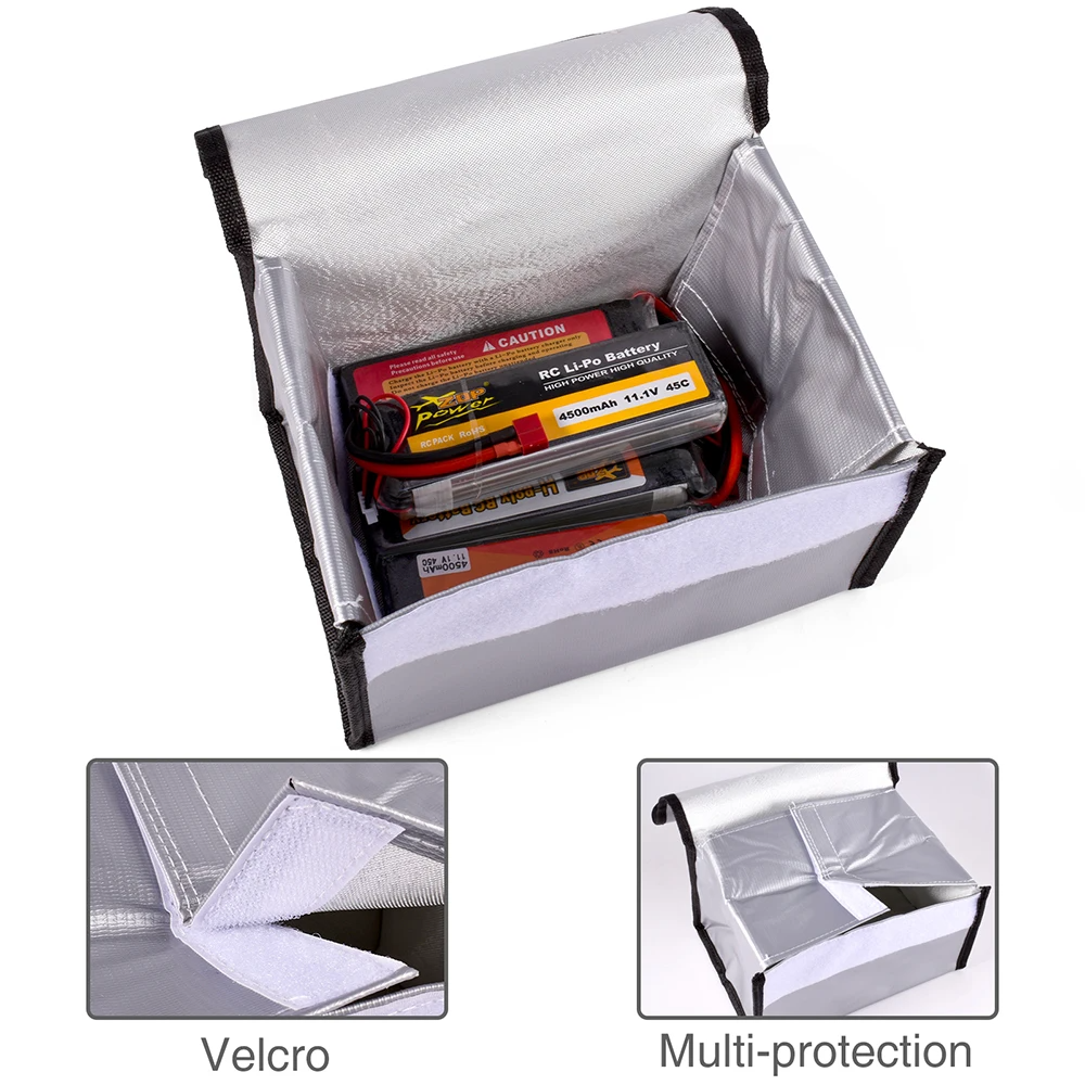 Portable Fireproof Waterproof  - đánh giá và giá Drone Battery Bag