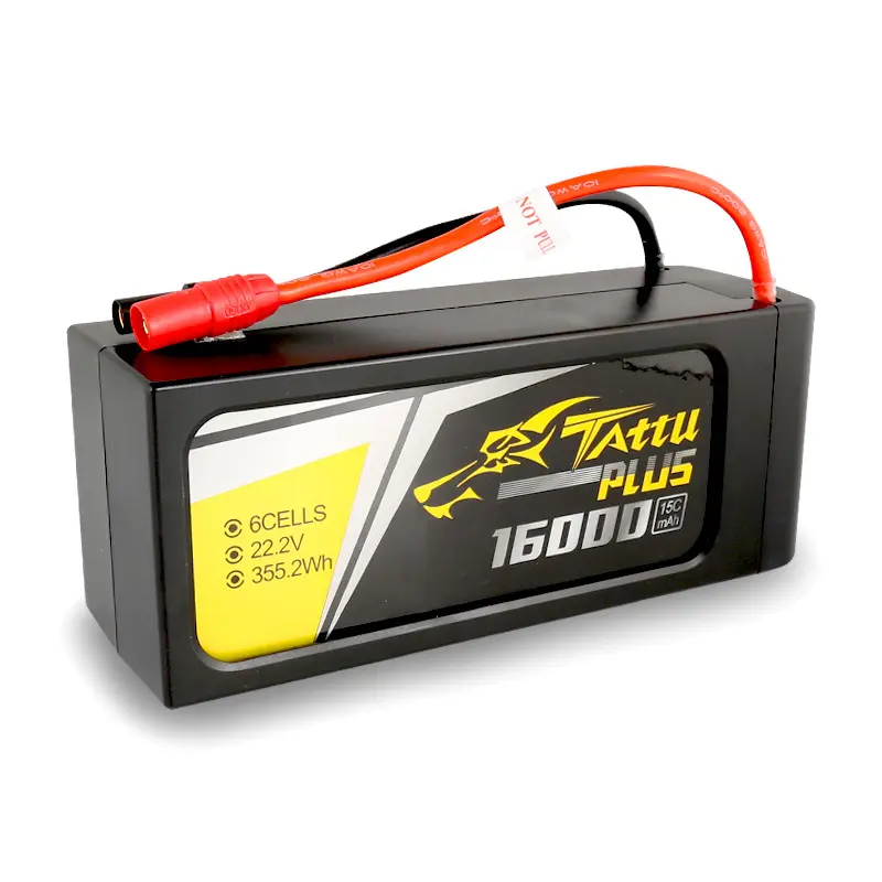 Format Tattu 12000 16000 22000 - đánh giá và giá Drone Battery High Voltage
