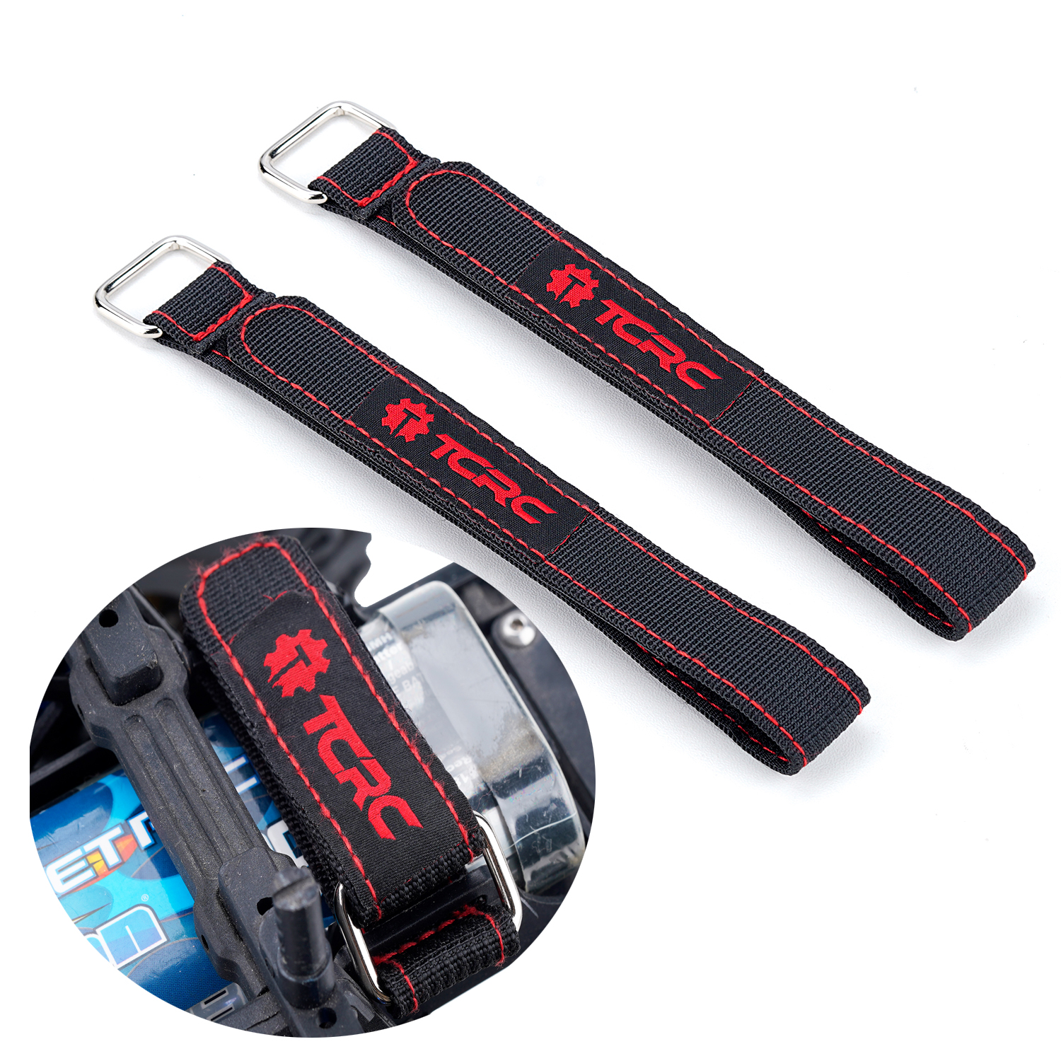 TCRC 2PCS 20x300MM Kevlar Stit - đánh giá và giá Drone Battery Strap