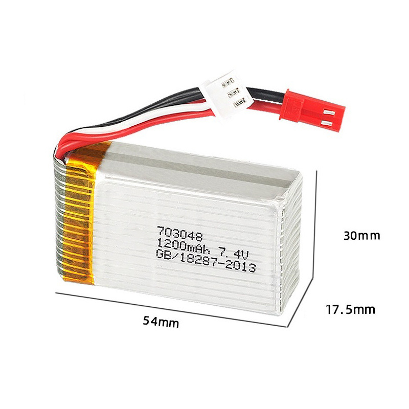 Lipo Battery 2S 7.4V 1200mAh 7 - đánh giá và giá Drone Battery Connector