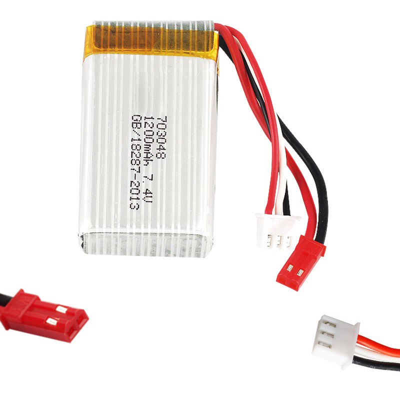 Lipo Battery 2S 7.4V 1200mAh 7 - đánh giá và giá Drone Battery Connector