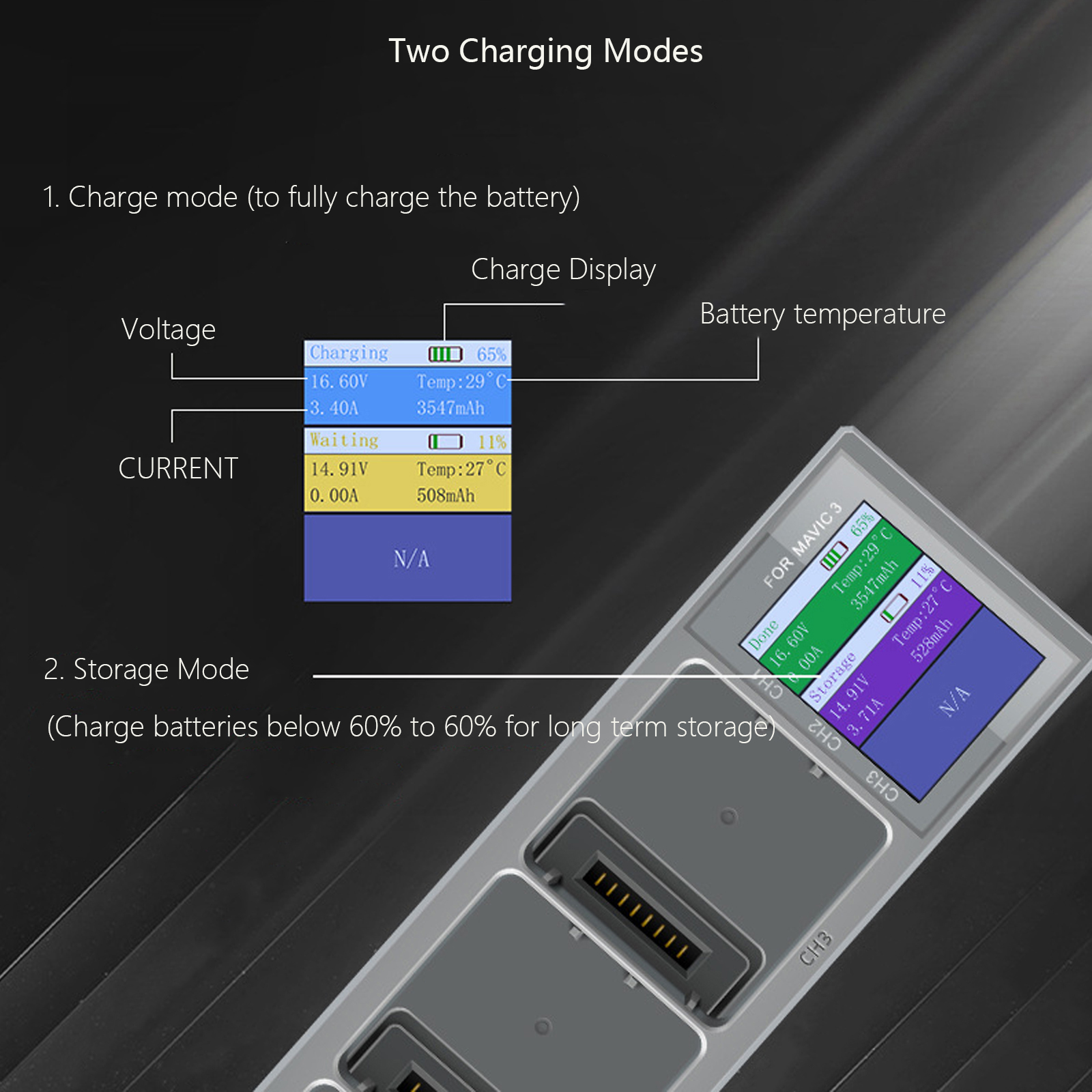 New 3 In 1 Charging Hub for DJ - đánh giá và giá Drone Battery Balance Charger