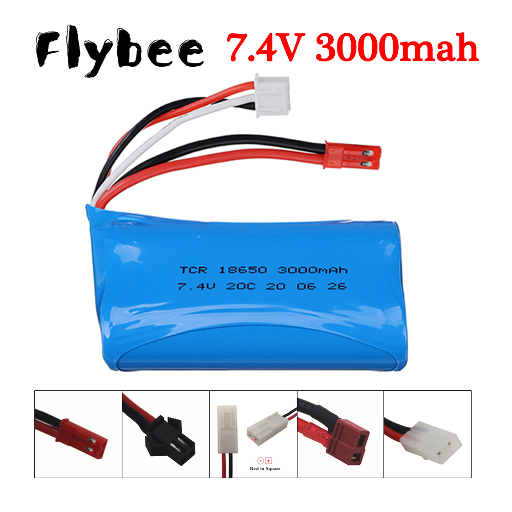 7.4V 3000mAh 18650 Li-ion Bate - đánh giá và giá Drone Battery Li-Ion
