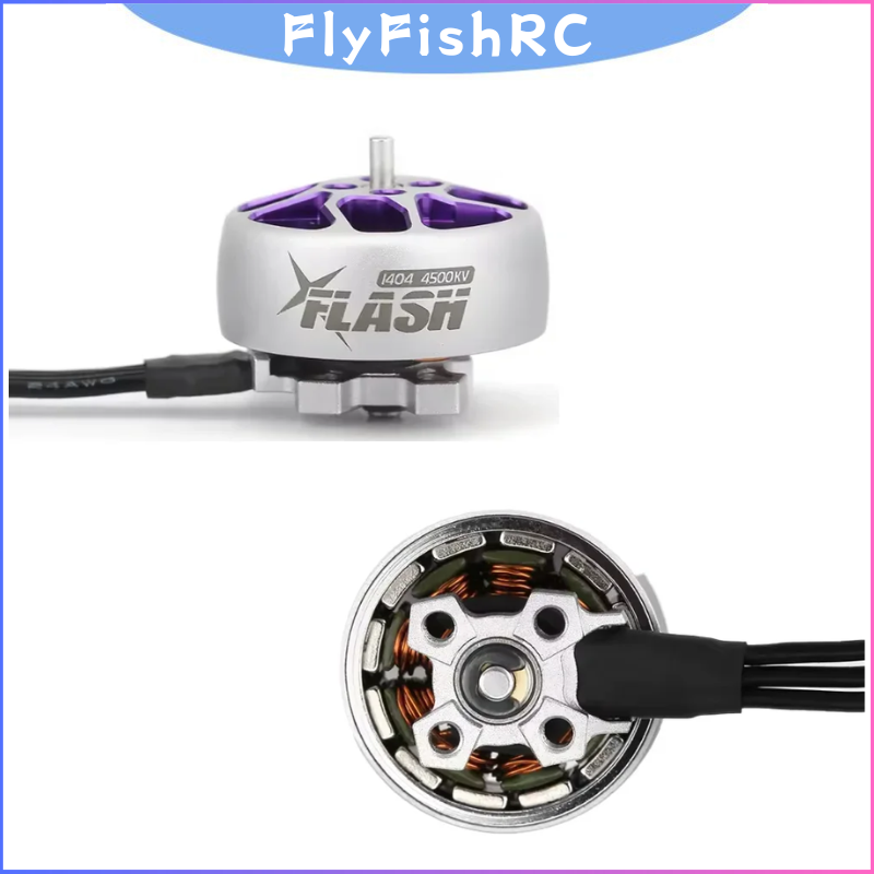 FlyFishRC Flash 1404 4500KV Br - đánh giá và giá Drone Battery 4S