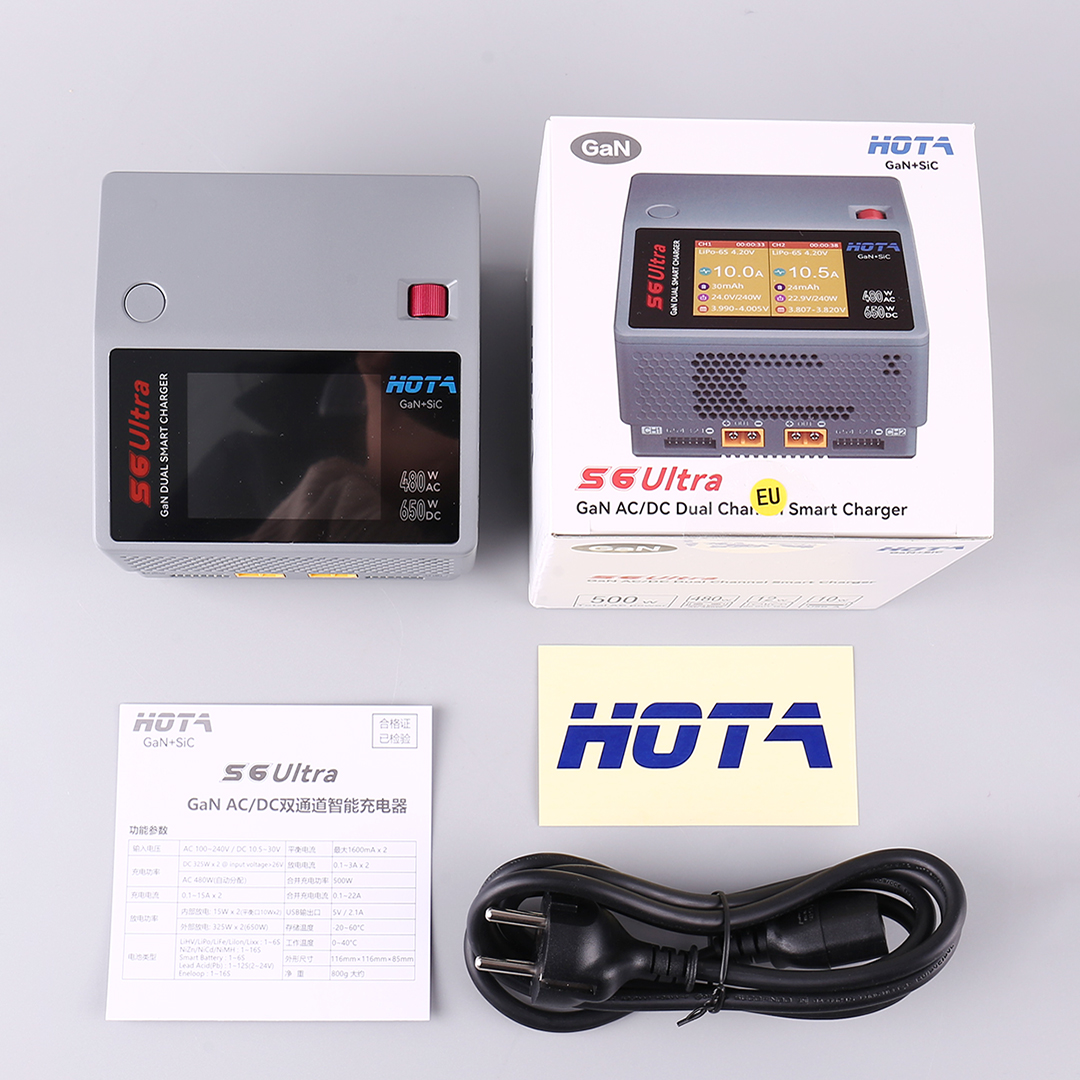 HOTA S6 Ultra Gallium Nitride  - đánh giá và giá Drone Battery Charger