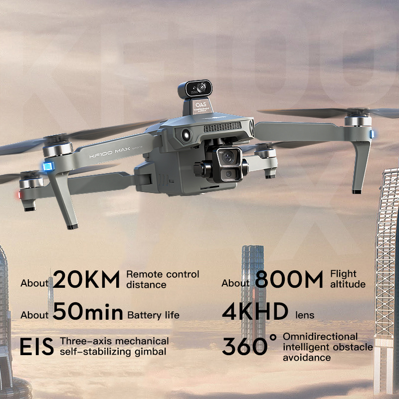 SJRC KF100 MAX 8K UHD Photo HD - đánh giá và giá Drone Battery Li-Ion
