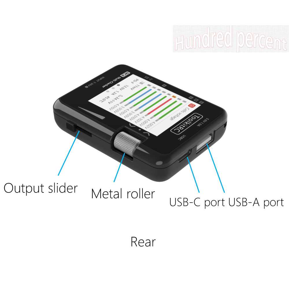ToolkitRC MC8 Mini Size Cell c - đánh giá và giá Drone Battery Voltage Checker