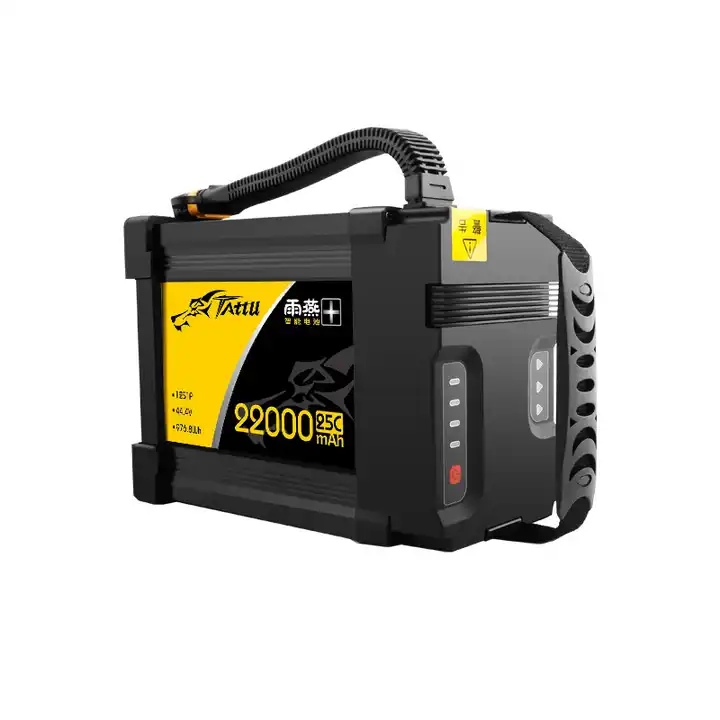 TATTU 22000mAh 44.4V 12s smart - đánh giá và giá Drone Battery Smart