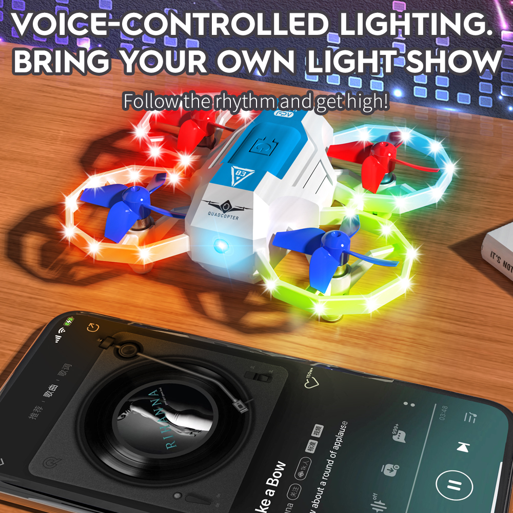 KF601 New Mini Drones With Mus - đánh giá và giá Drone Battery Box