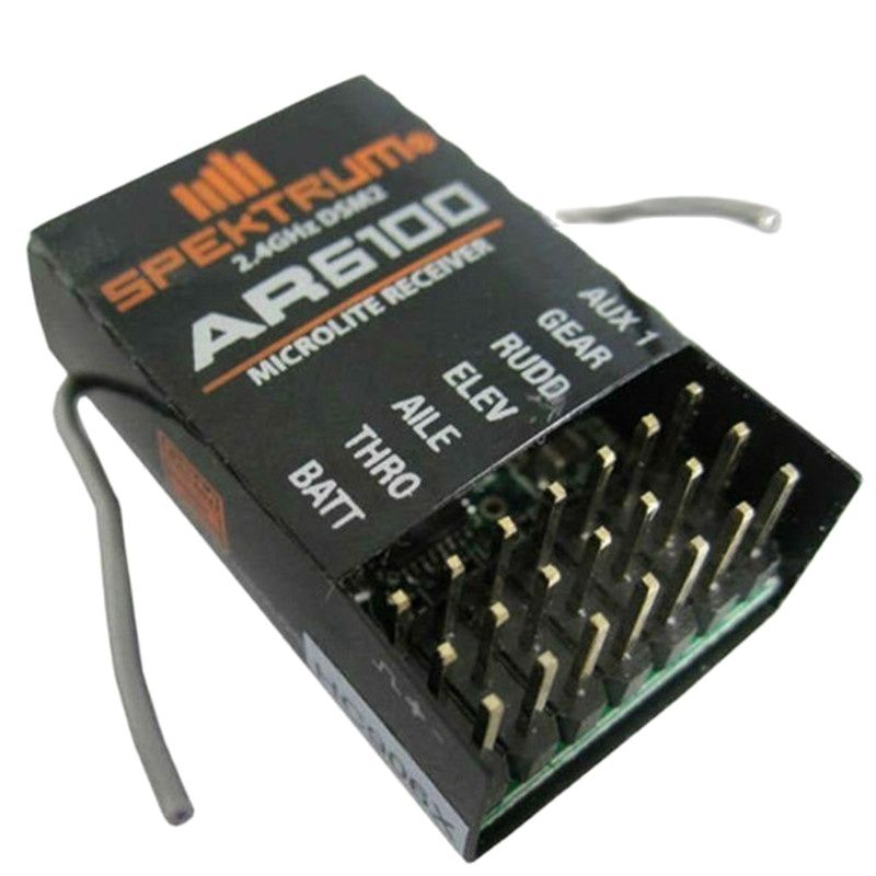 AR6100 DSM2 6CH 2.4GHz Receive - đánh giá và giá Drone Battery Connector