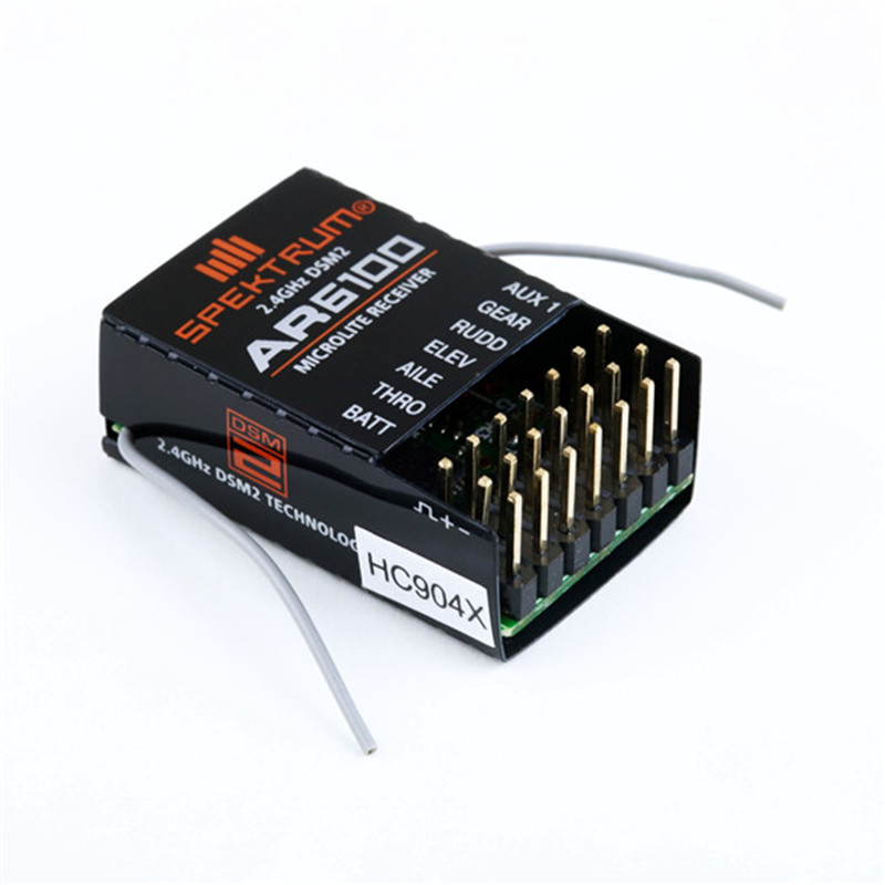 AR6100 DSM2 6CH 2.4GHz Receive - đánh giá và giá Drone Battery Connector