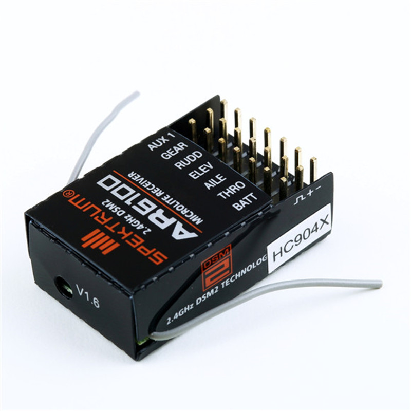 AR6100 DSM2 6CH 2.4GHz Receive - đánh giá và giá Drone Battery Connector