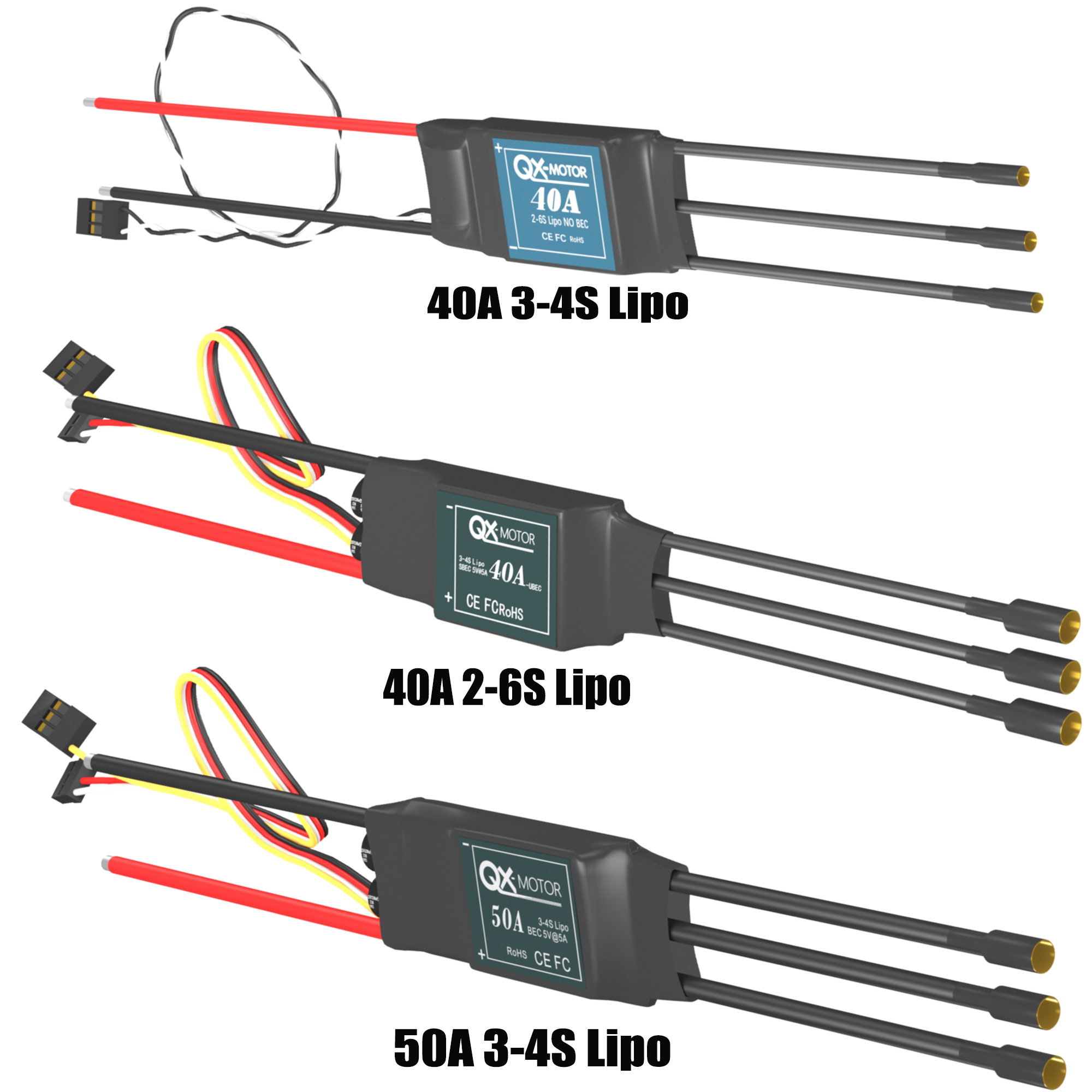 QX-MOTOR EDF 50mm QF2611 3S-4S - đánh giá và giá Drone Battery 4S
