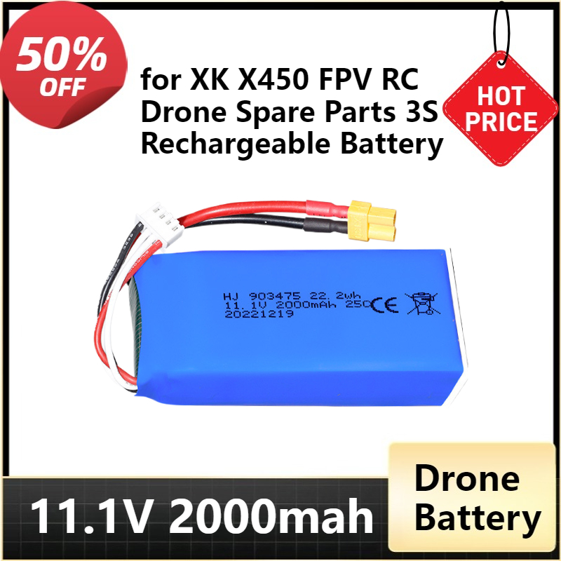 XT30 Plug 11.1v 2000mAh Lipo B - đánh giá và giá Drone Battery 3S