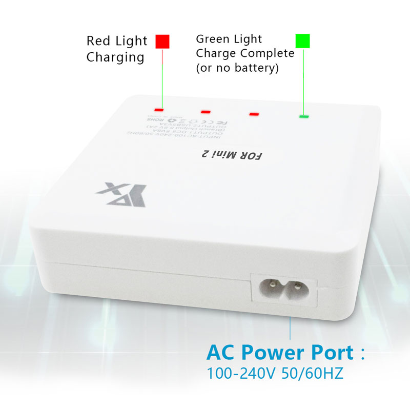 YX 6IN1 Fast Smart Battery Cha - đánh giá và giá Drone Battery Smart