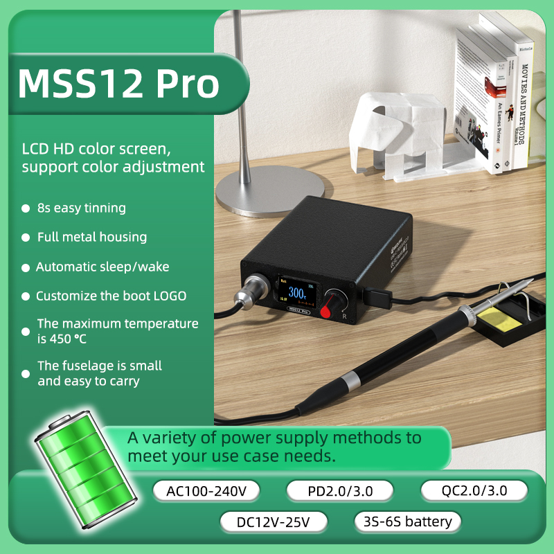 SEQURE MSS12 Pro Soldering Sta - đánh giá và giá Drone Battery 6S