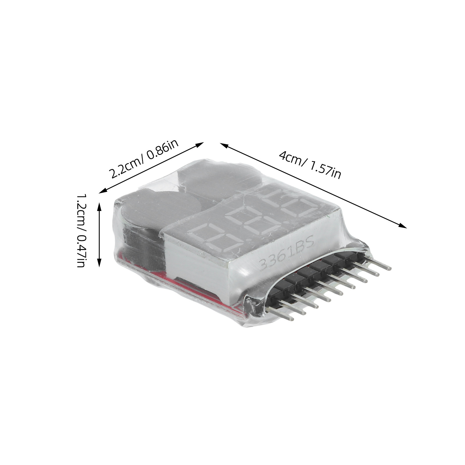 2Pcs Rc Battery Checker Lipo B - đánh giá và giá Drone Battery Voltage Checker