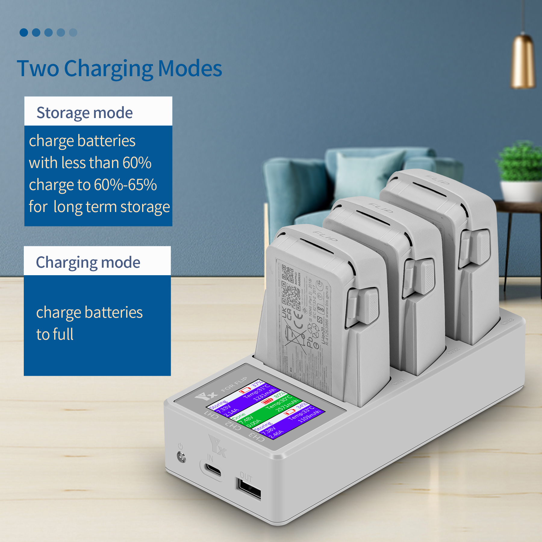 3 IN 1 Battery Charger For DJI - đánh giá và giá Drone Battery Parallel Board