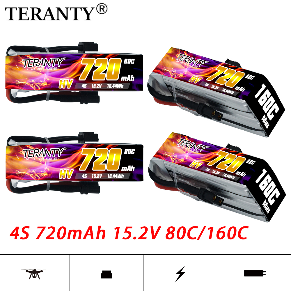TERANTY 720mAh 4S 15.2V HV Lip - đánh giá và giá Drone Battery Lipo