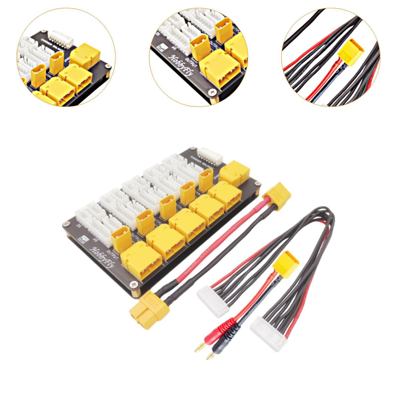 RC Aircraft Lipo Parallel Char - đánh giá và giá Drone Battery Parallel Board